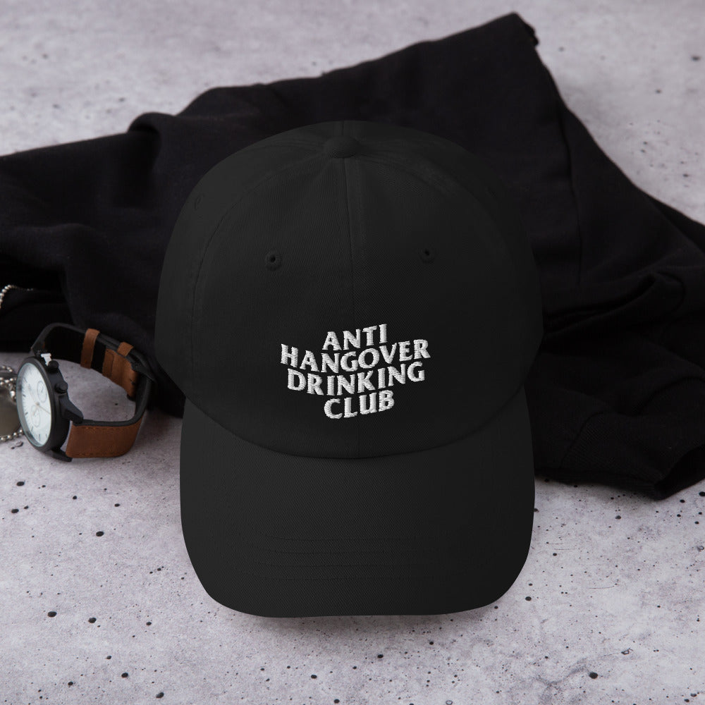 Anti Hangover Drinking Club - Baseball Hat (multiple colors)