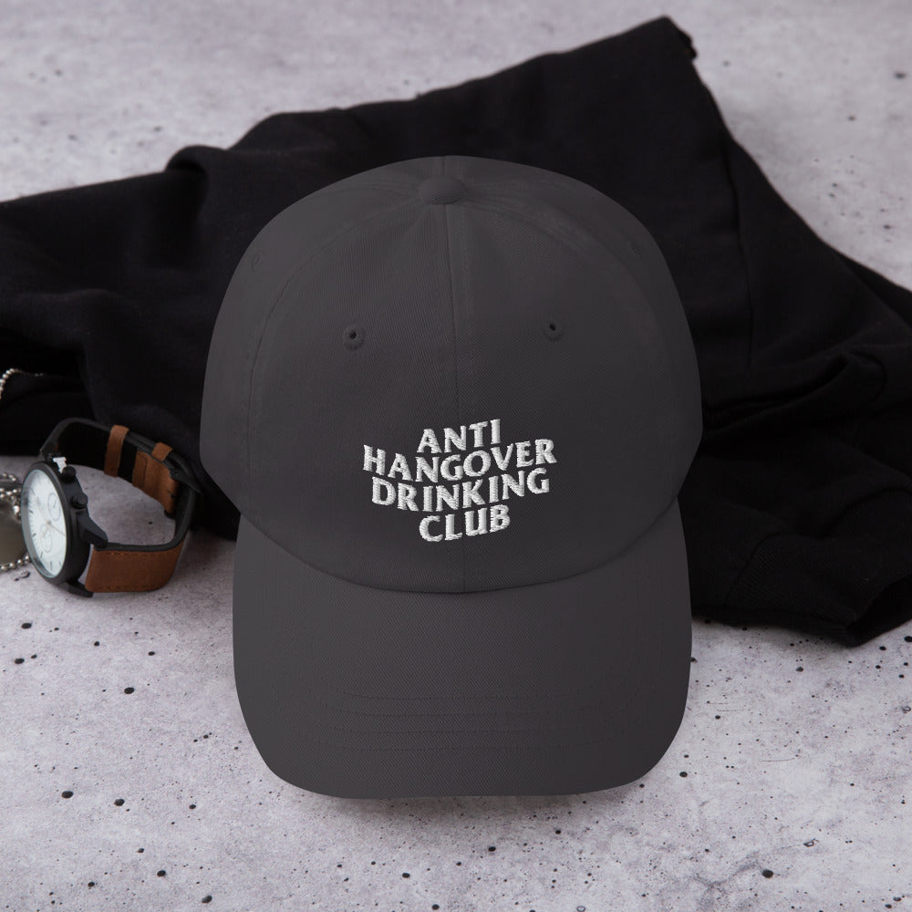 Anti Hangover Drinking Club - Baseball Hat (multiple colors)