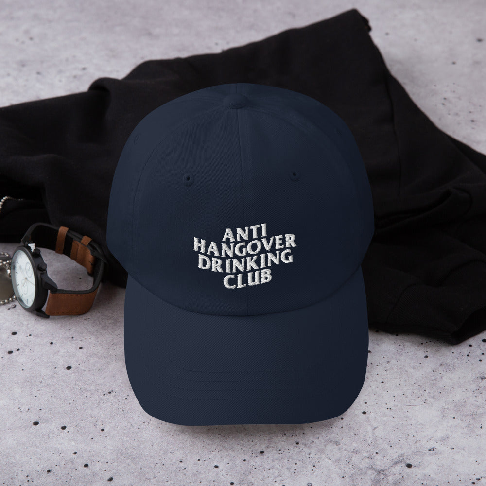 Anti Hangover Drinking Club - Baseball Hat (multiple colors)