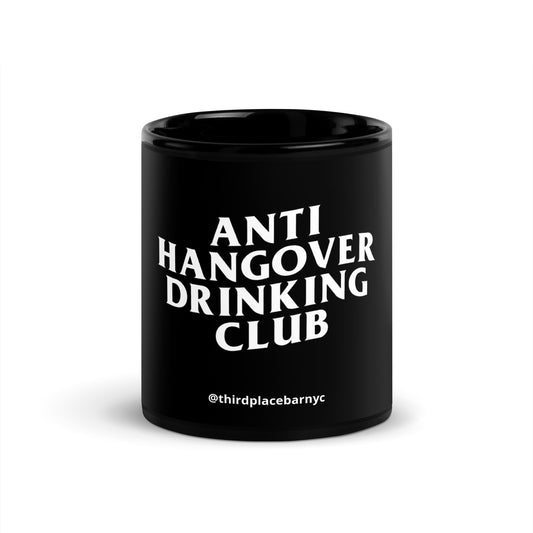 ANTI HANGOVER DRINKING CLUB black mug
